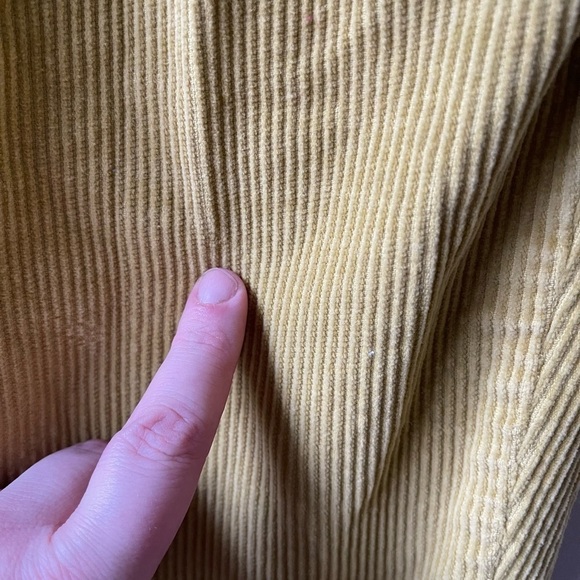 𝅺BDG Urban Outfitters Corduroy Jeans Pants Womens Size 28 Yellow Mom High Rise - Picture 6 of 13